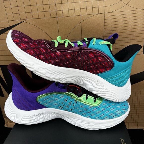 Under Armour Curry 9 Flow PE WTD WHAT THE DELL UNRELEASED Friends & Family Sz 14 main image 4